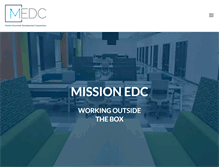 Tablet Screenshot of missionedc.com